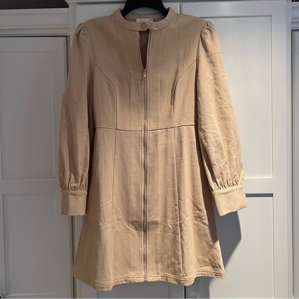 Tuckernuck Hyacinth House Taupe Brighton Mini Dress